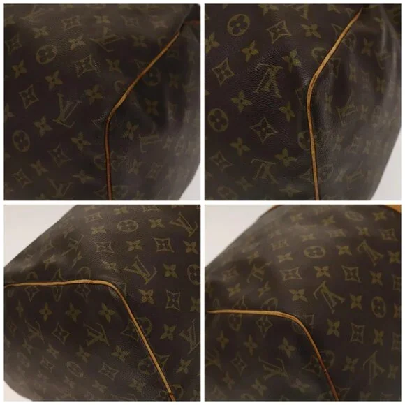 LOUIS VUITTON Monogram Keepall 55 Boston Bag M41424 LV Auth 136945 - Picture 16 of 16